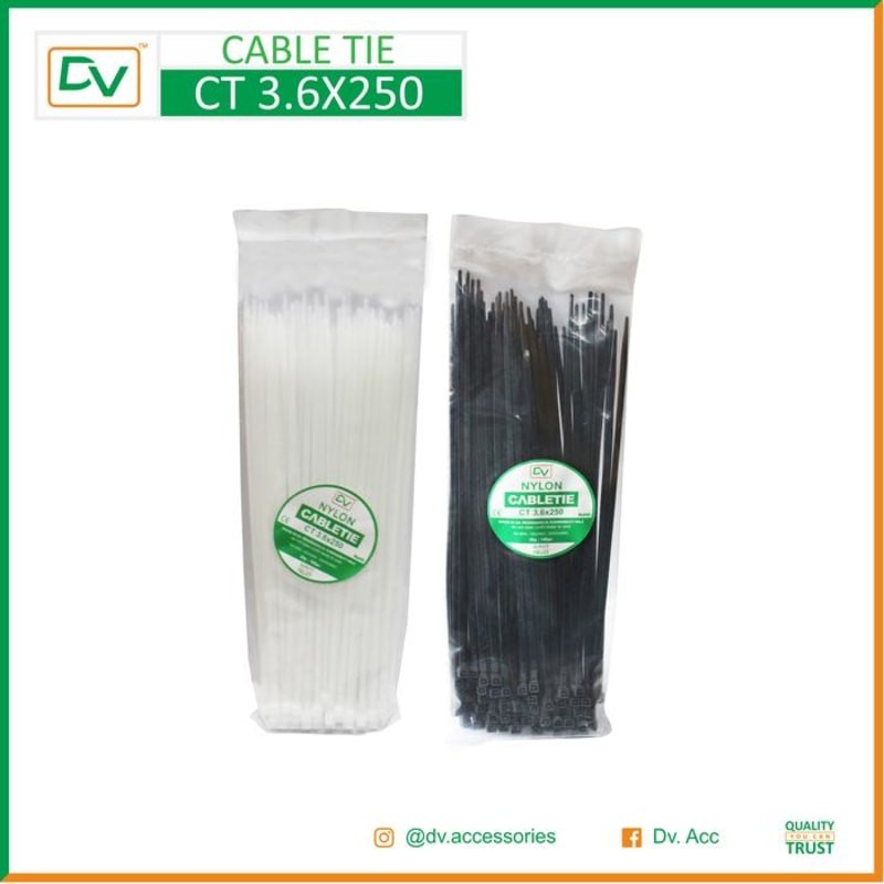 

PROMO DV CABLE TIE / KABEL TIES 3.6X250 / 25CM