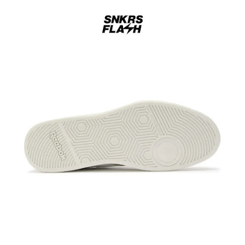 REEBOK COURT ADVANCE WHITE GREY MOON Sepatu Sneakers Pria - 100228684 - Size 45