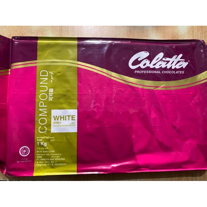 

NEW! COLATTA WHITE COMPOUND 1KG BLOK
