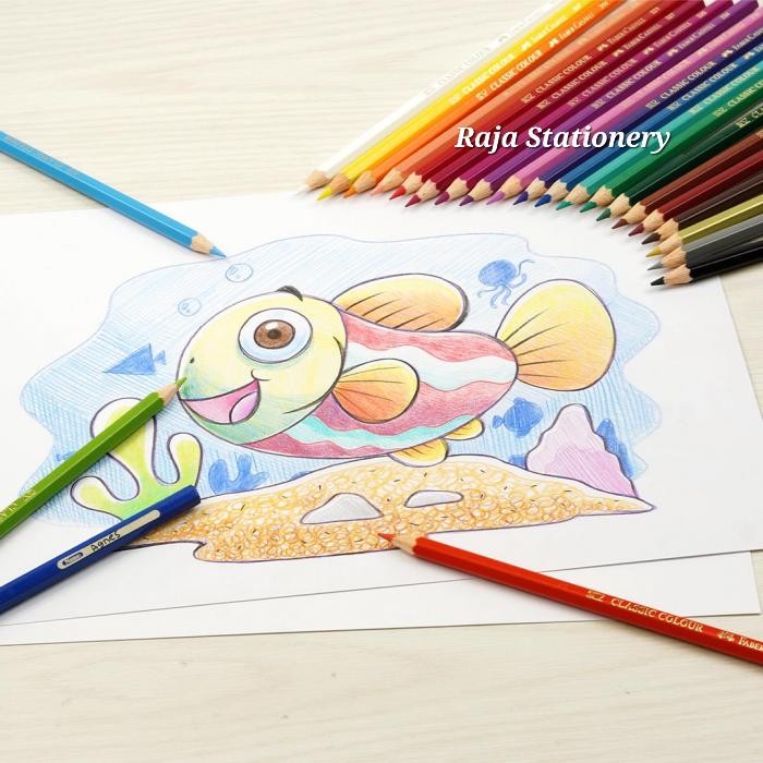 

Faber Castell 36 Classic Colour Pencil 36 Colours / Pensil Warna Faber Castell 36 Warna Klasik