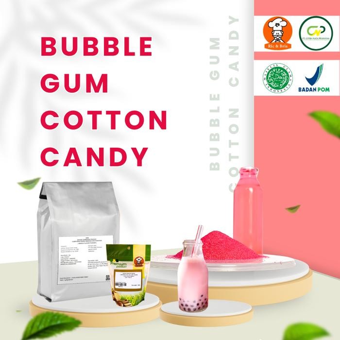 

NEW! BUBBLE GUM COTTON CANDY (PINK) FLAVOUR POWDER / PERISA BUBUK FLAVOR