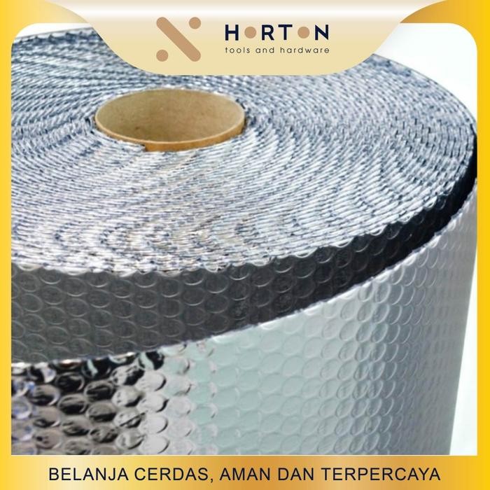 PAGAMART ALUMINIUM FOIL BUBBLE ROLL// INSULASI ATAP // PEREDAM PANAS ATAP ROLL