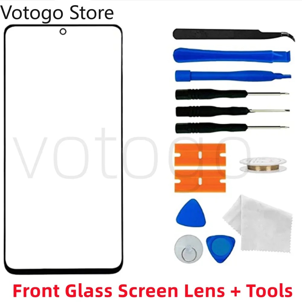 Replacement For Oukitel C21 C19 C18 C17 K15 K10 K8 K7 K6 Pro Outer Glass Lens LCD Display Front Touc