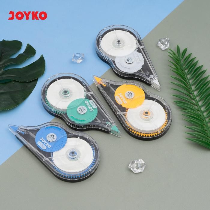 

Joyko Correction Tape 30M Jumbo Tipex Kertas Joyko Kering Tipx Besar Ct-588 Box Lusin [12Pcs]