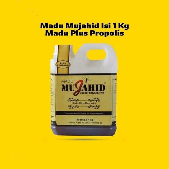 

Ready- Madu Mujahid 1 Kg Madu Plus Propolis Honey #Gratisongkir
