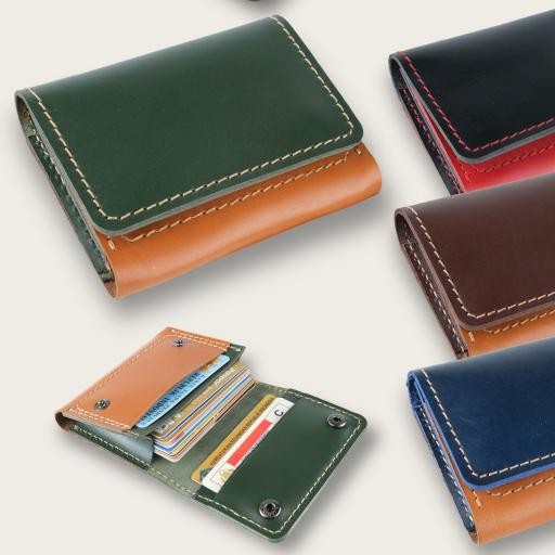 

SIAPKIRIM Dompet Kartu Kulit - Card er Muat Banyak - Kartu a ATM 03 READY STOCK