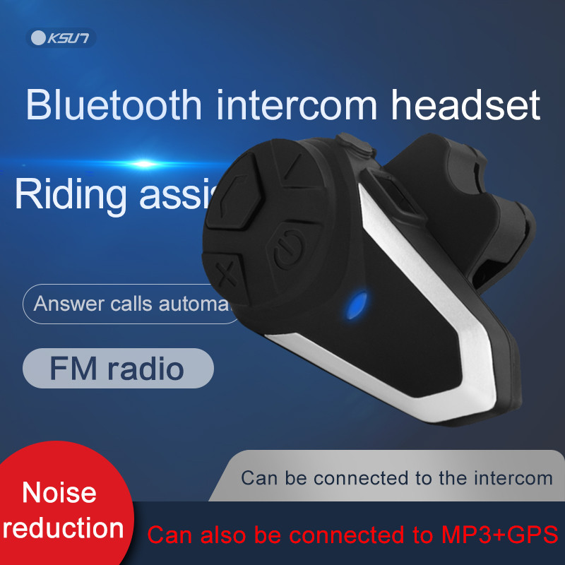 Portable Helmet Bluetooth Intercom, Mini Walkie Talkie, Talki,