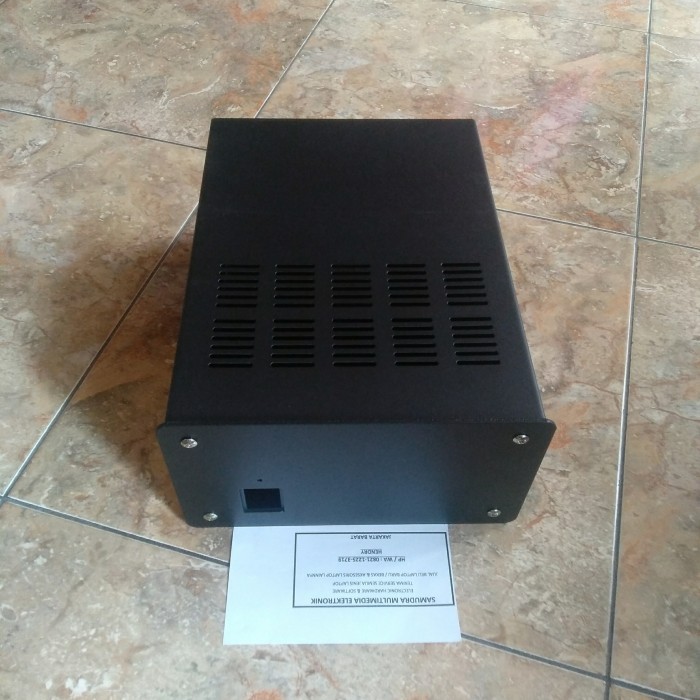 kotak amplifier polos box amplifier polos
