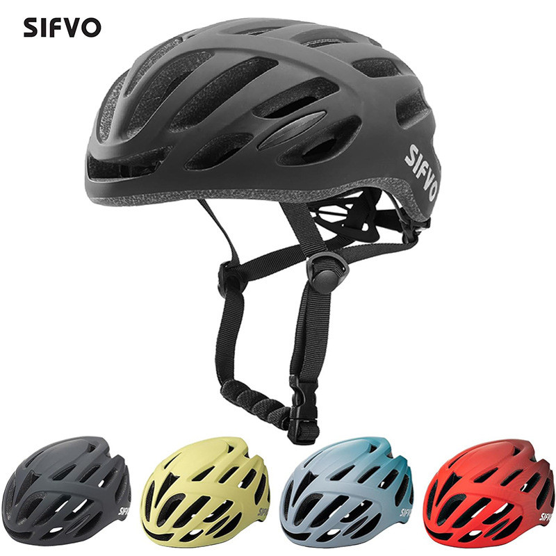 SIFVO Road Bike Helmet, Off-road Mountain Bike Helmet, Adjustable, Lightweight, Breathable