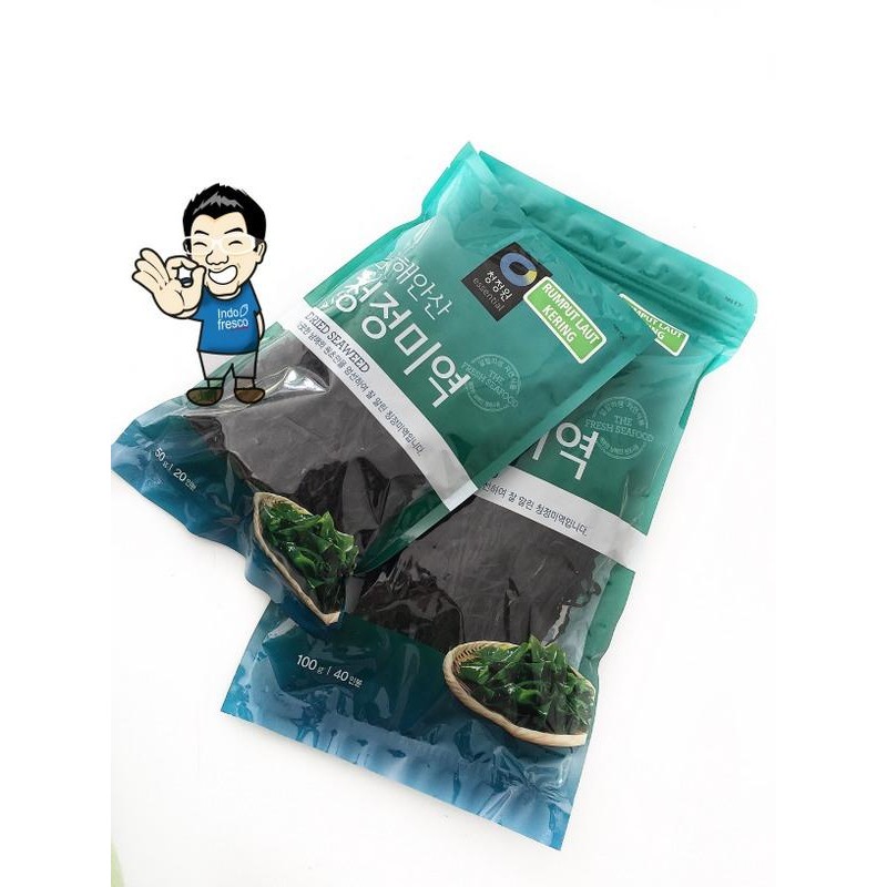 

Chung Jung One Daesang Miyeok- Dried Seaweed- Rumput Laut 100 Gr