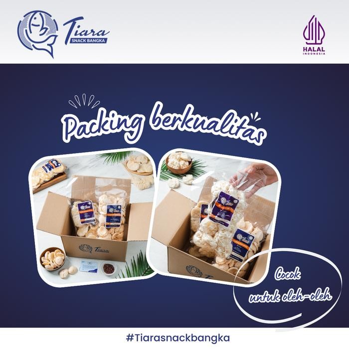 

Kerupuk Getas Super Ikan Tenggiri Asli Bangka By Tiara Snack Bangka Getas Ikan Tenggiri