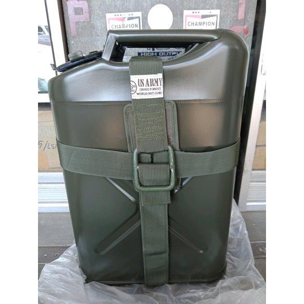 Tali Sabuk Jerigen Bensin Jeep Militer Millitary Willys