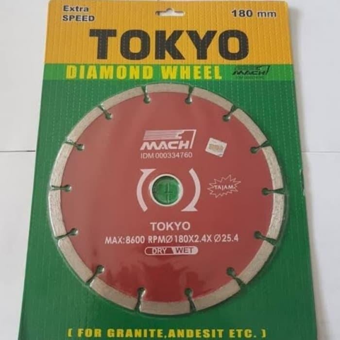 PISAU POTONG KERAMIK & GRANIT 7" INCH TOKYO DIAMOND WHEEL