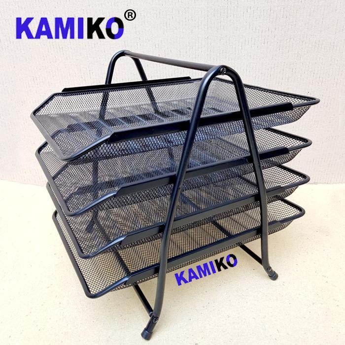 

Kamiko Rak Surat Letter Tray Jaring Letter Paper Document Tray 4 Susun