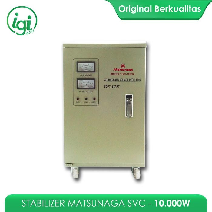 STAVOLT SVC 10 KVA MATSUNAGA / STABILIZER 10KVA / STAVOL 10.000 WATT