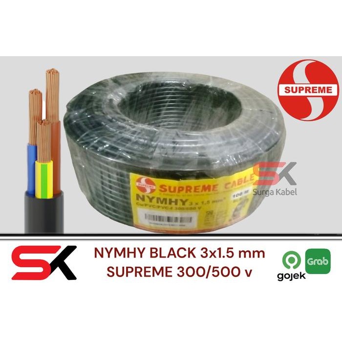Kabel Supreme Nyyhy 3X1.5 Mm Supreme