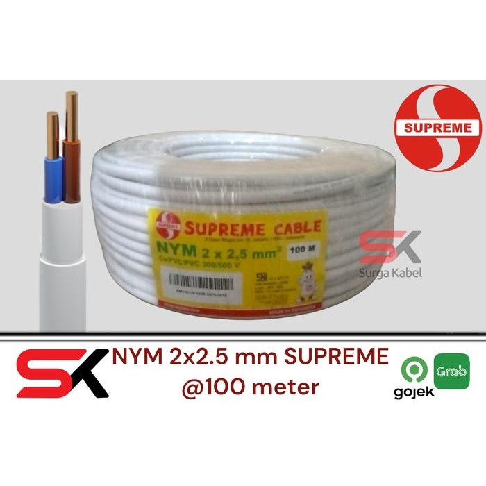 Nym 2X2.5Mm Supreme/ Kabel Nym 2 X 2.5/ Nym 2 X 2,5/ Nym 2X2,5Mm