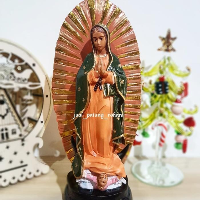 Patung Maria Guadalupe 23 cm