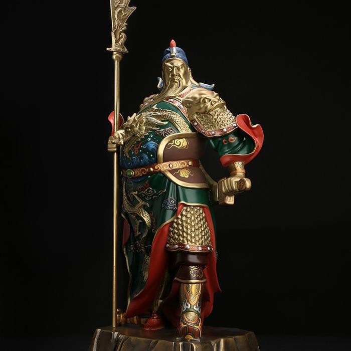 Pure Copper Guan Gong Statue