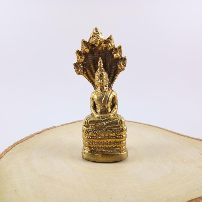 PATUNG BUDDHA MUCALINDA KUNINGAN