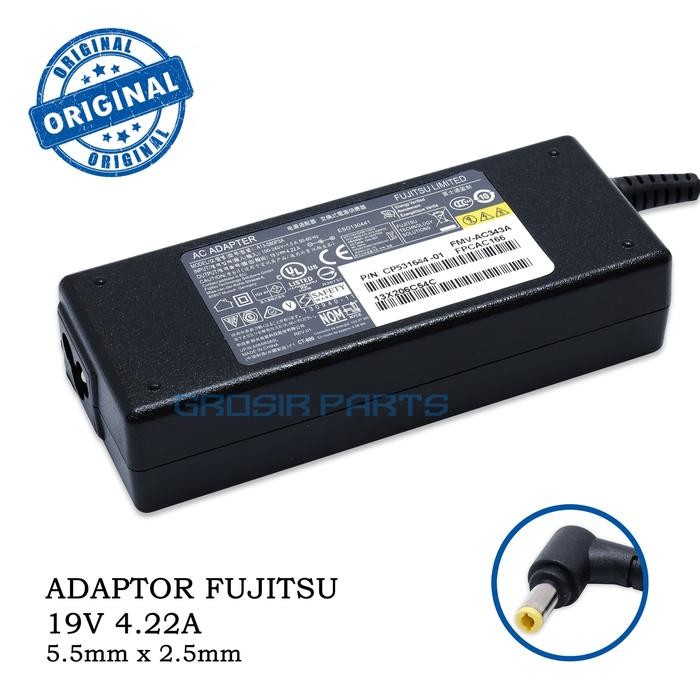 MSOD Adaptor Charger Laptop Fujitsu Lifebook Lh531 Bh531 Sh531 Lh 531