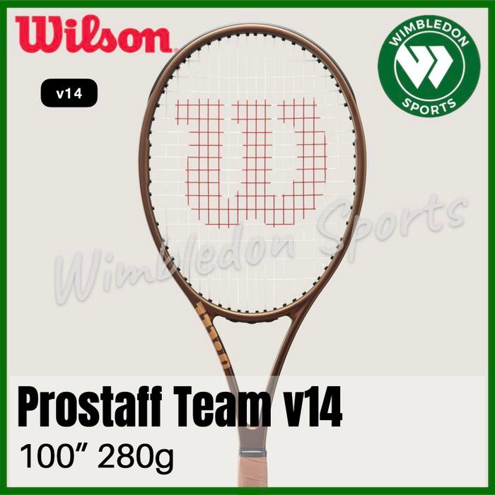 Raket Tenis WILSON PROSTAFF TEAM V14 / Raket Wilson Pro Staff TEAM v14