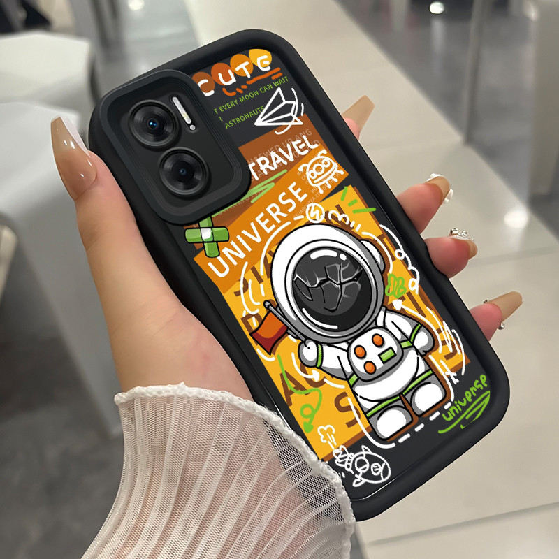 Casing Hp untuk Xiaomi Redmi 10 10 Prime 10C 10 POWER POCO C40 Case ponsel silikon kartun lucu Hp ke