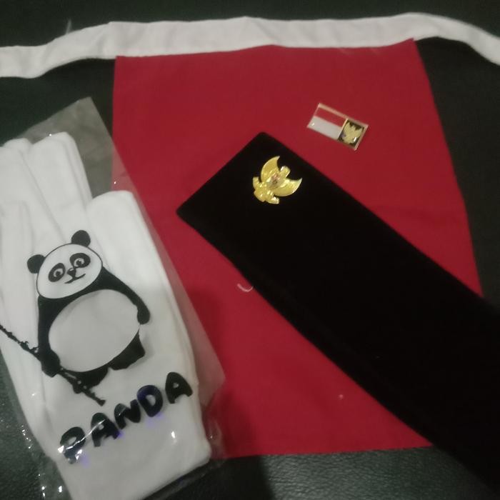 Syal Paskibra Merah Putih / Set Paskibra Merah Putih / Scraf Paskibra