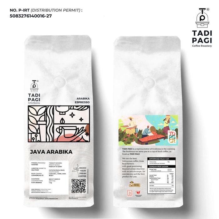 

Java Arabika Blend 1 Kg Roast Bean Coffee
