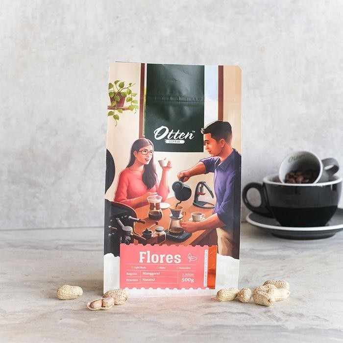 

Kopi Arabica Flores Manggarai Natural Process 500G - Coffee