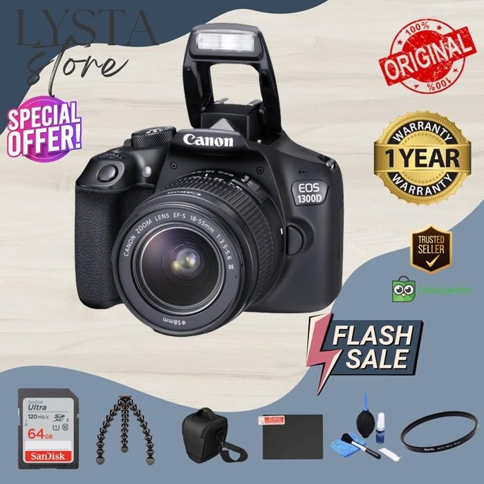 4JLF Canon Eos 1300D Kit 18-55Mm / Canon 1300D /1300D