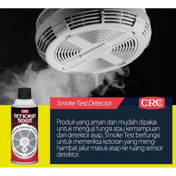 Crc 02105. Smoke Test - Smoke Detector Tester-Sensor. Crc Indonesia