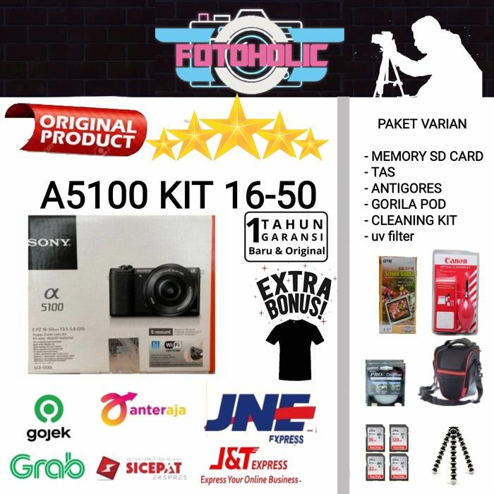 4JLF Sony A5100 Kit 16-50Mm Oss/Kamera Sonya A5100 Kit/A5100/Kamera Sony