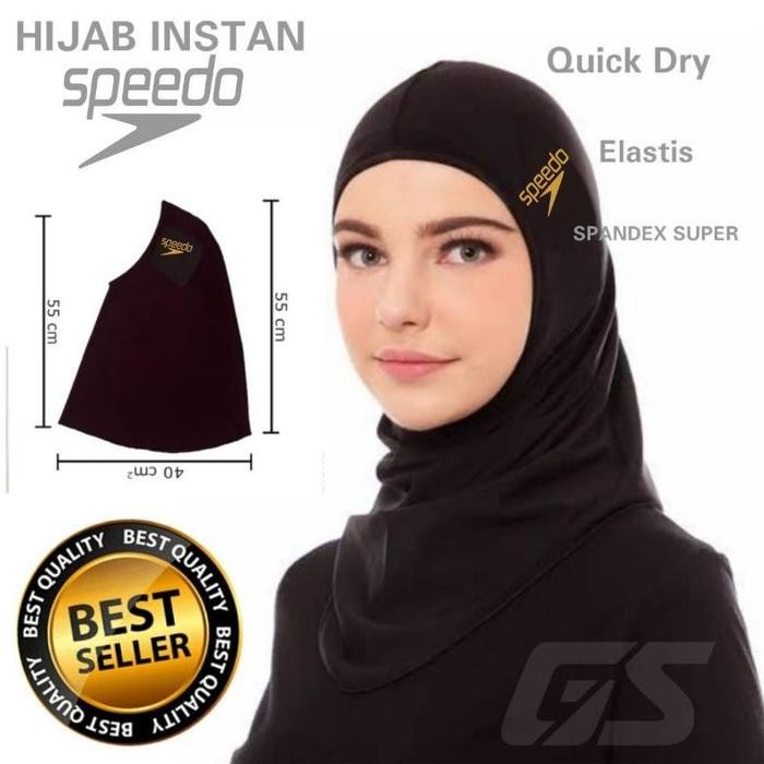 (Expert) Hijab Renang Hijab Instan Topi Renang Kerudung Jilbab Renang Harga