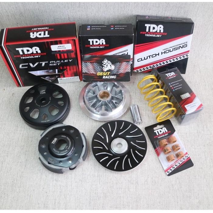 Terlaris Paket Upgrade Cvt New Nmax 2020 Tdr Kampas Ganda - Roller -Pulley-Per Cvt