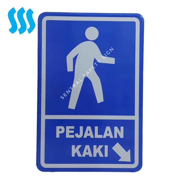 

Rambu Pejalan Kaki 60X40Cm