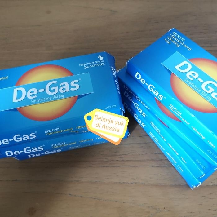 

NWFK De-Gas Peppermint Flavour 24 Capsules - Obat Kembung