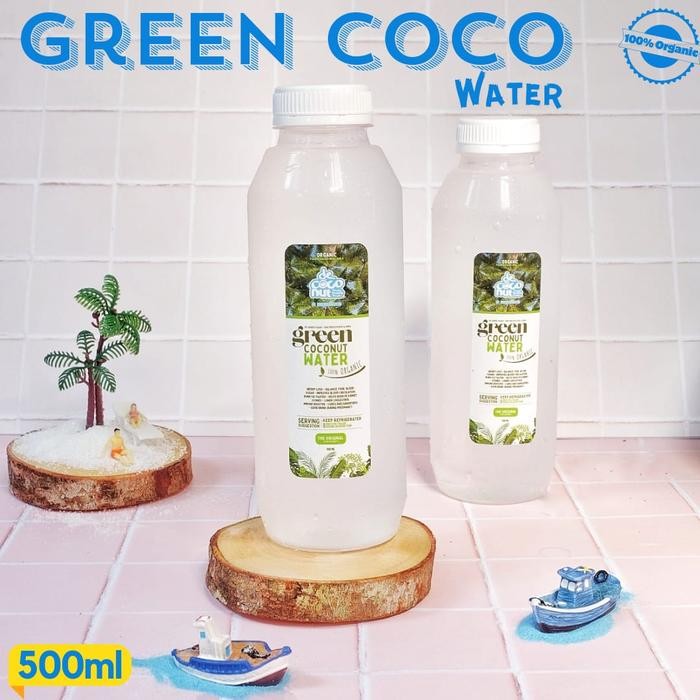 

NWFK Green Coconut Water 500Ml, Minuman Sehat Dan Segar 100% Air Kelapa Ijo