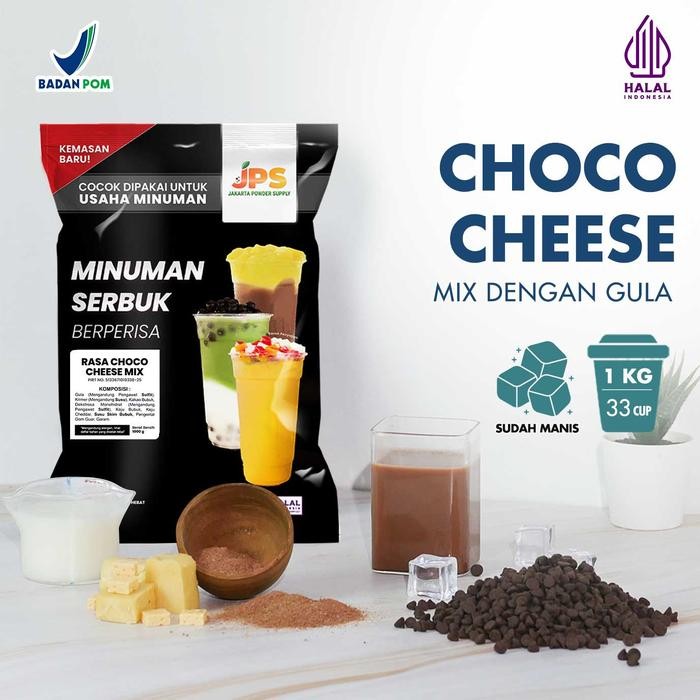 

NWFK Bubuk Minuman Choco Cheese Mix Powder Instan Jps Gula