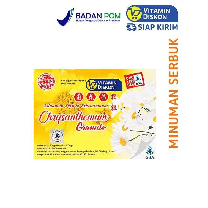 

NWFK Chrysanthemum Granule 10'S Minuman Serbuk Krisantemum