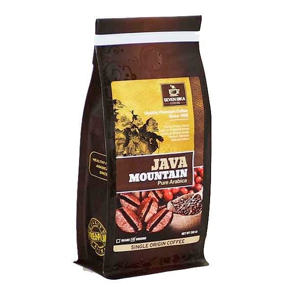 

NWFK Kopi Seven Bika Java Mountain Pure Arabica 200 Gr (Biji/Bubuk)