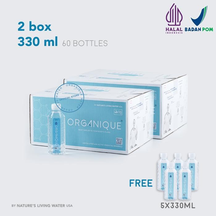 

8SXE Promo 2 Box! Premium Alkaline Mineral Water ( 2 Box 330 Ml )