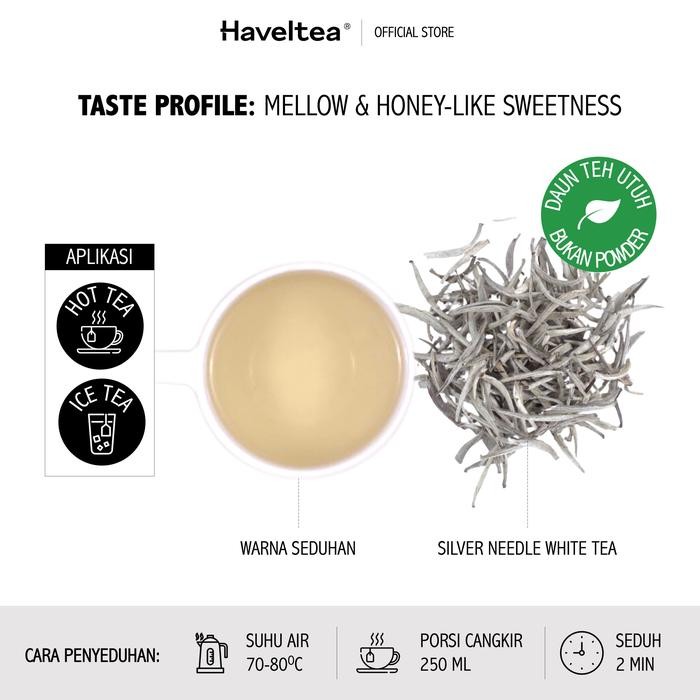 

8SXE White Angkasa Mini Tin Haveltea White Tea Silver Needle