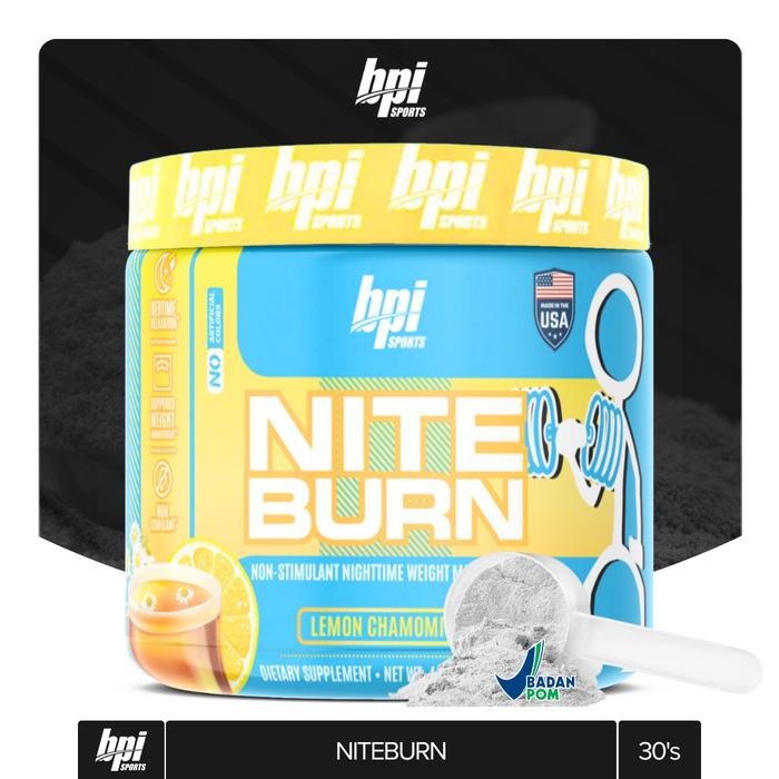 

8SXE Bpi Sport Nite Burn 30 Serving 120 Gram - Suplemen Fitness