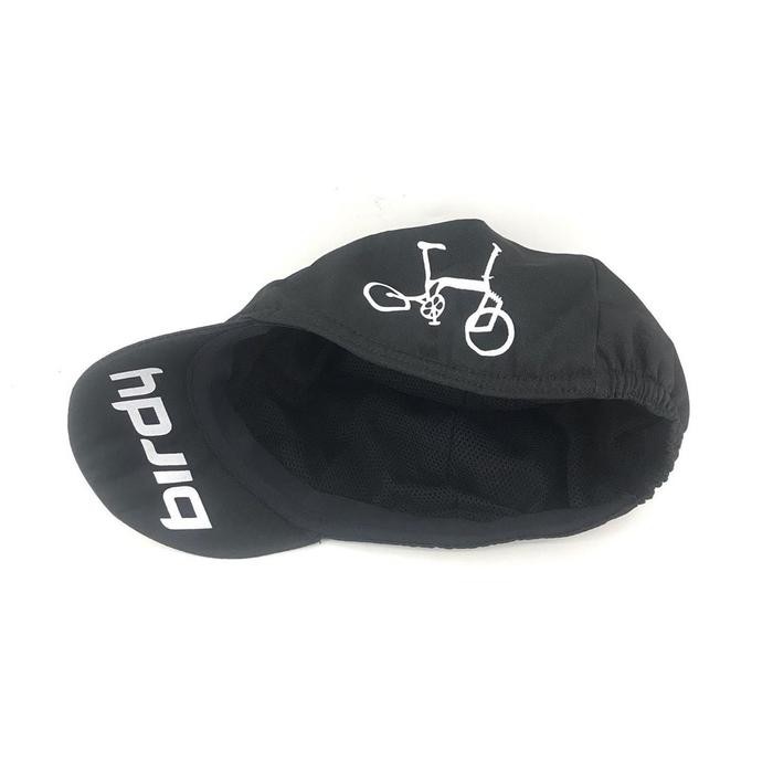 Hemat Cycling Cap Birdy Topi Sepeda Birdy Hitam