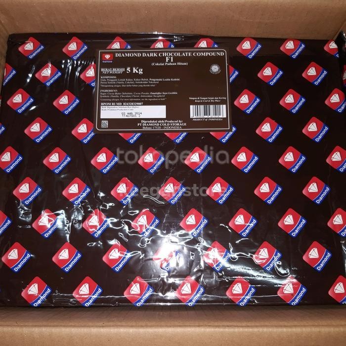 

Ready Dark Chocolate Compound "Diamond" 250 Gram