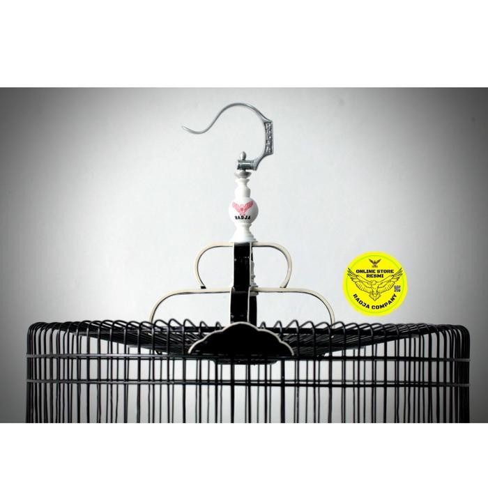 Sangkar Kandang Burung Murai Batu Radja Hitam Lis Acrilik No 2