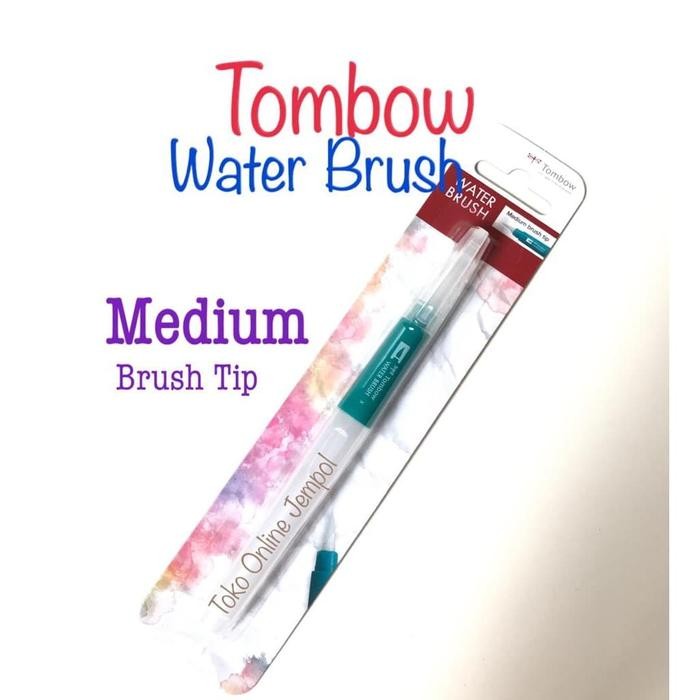 

MEDIUM Brush Tip 160026 Tombow Water Brush Kuas Cat Air ATK0877TW