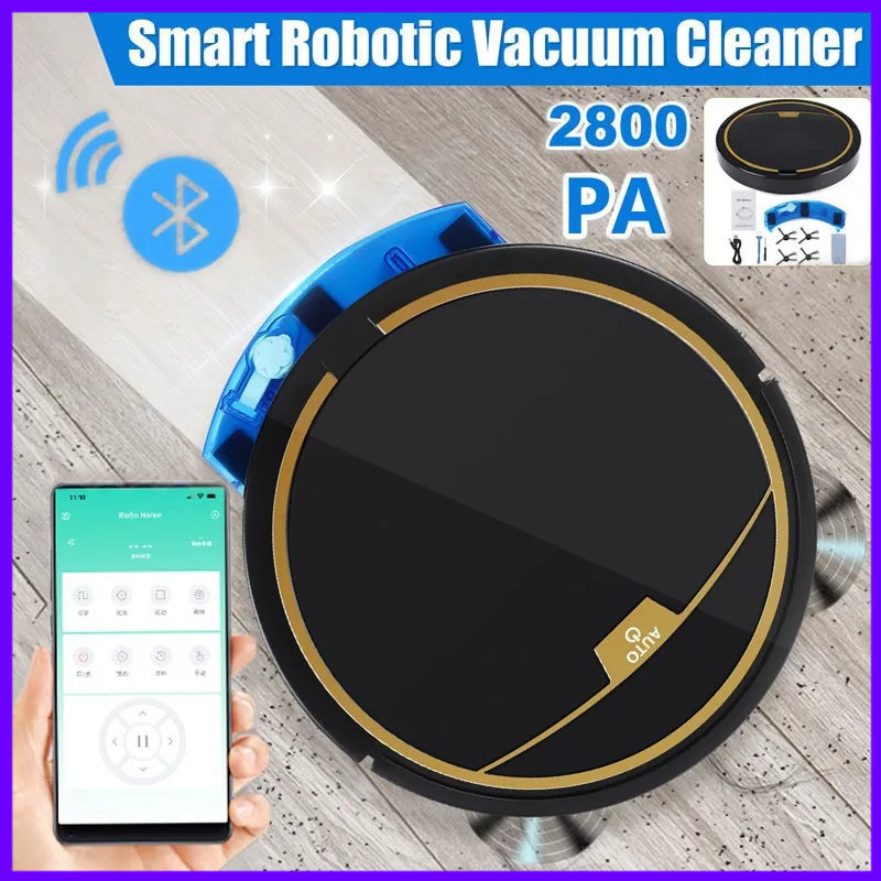 IMPORT HOUSEHOLD 2800PA REMOTE CONTROL VACUUM CLEANER ROBOT SMART WIRELESS AUTO CLEANING MACHINE
