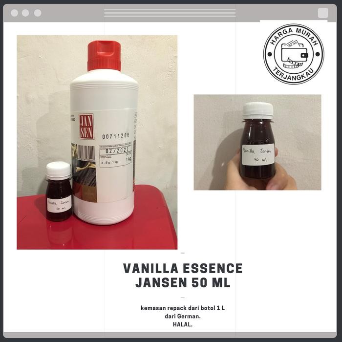 (Rnd) - Vanilla Jansen 50 Ml / Vanilla Ekstrak Jansen